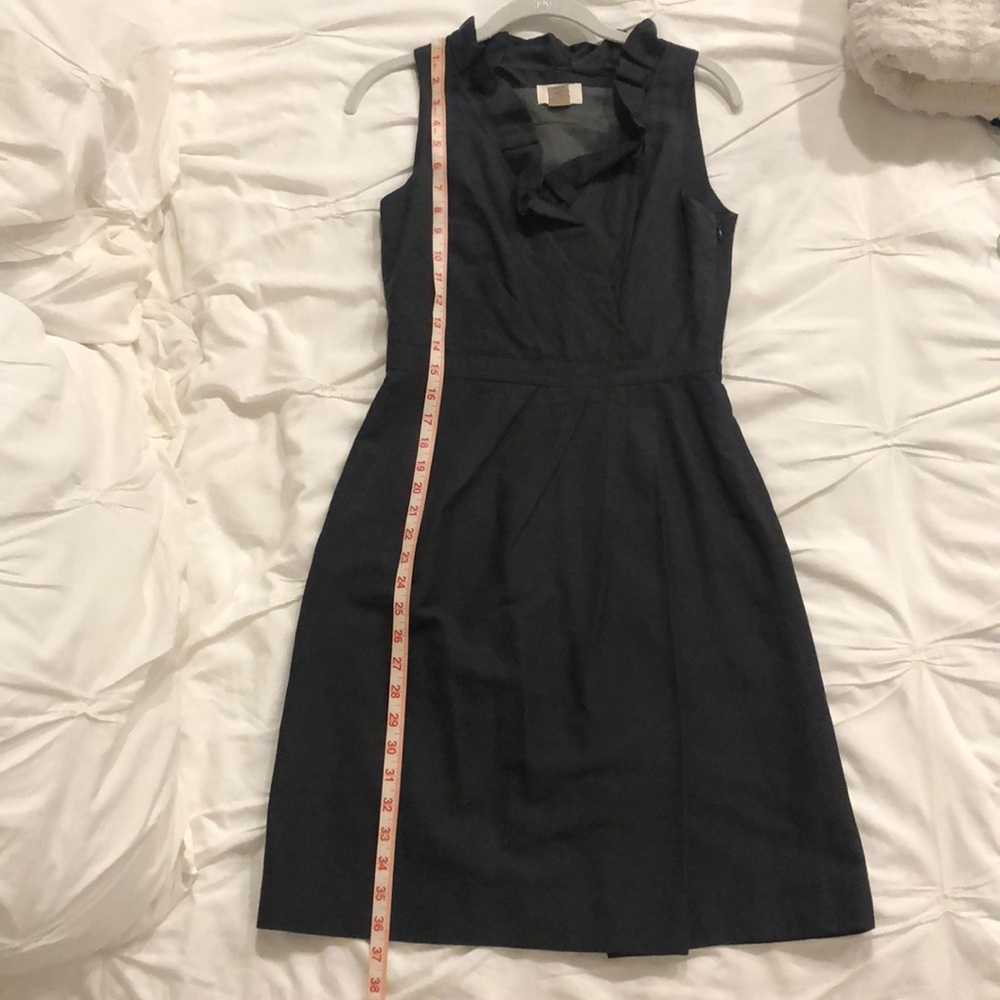 JCrew Charcoal sleeveless dress size 0